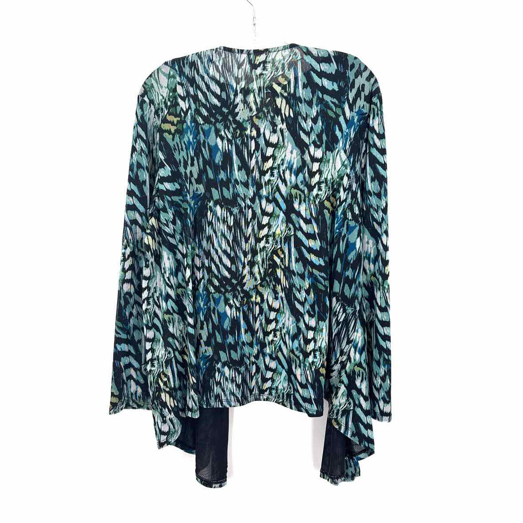 Size XL Chico's Multi-Color Mesh Shirt