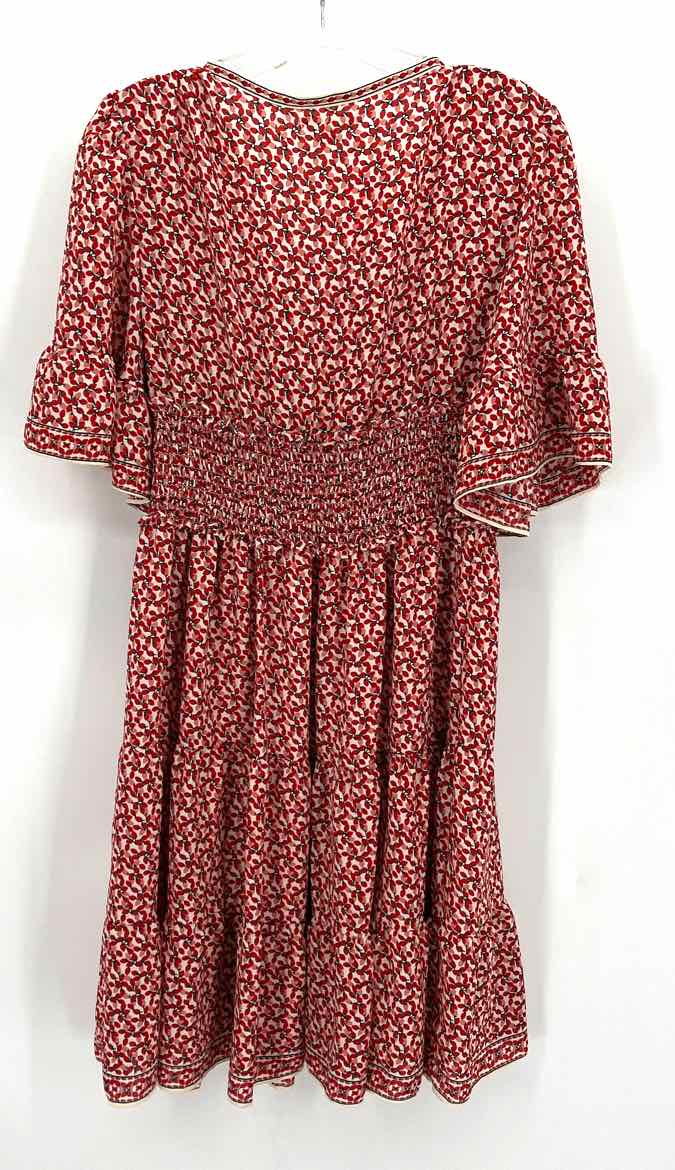 Size S MAX STUDIO Red Print Dress