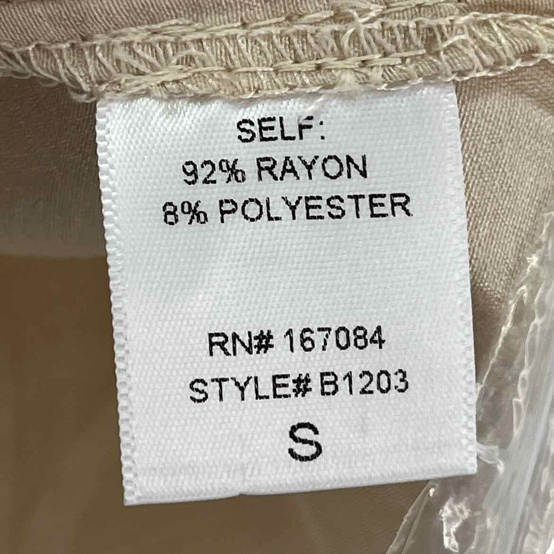 Size S POMANDER PLACE Tan Shirt