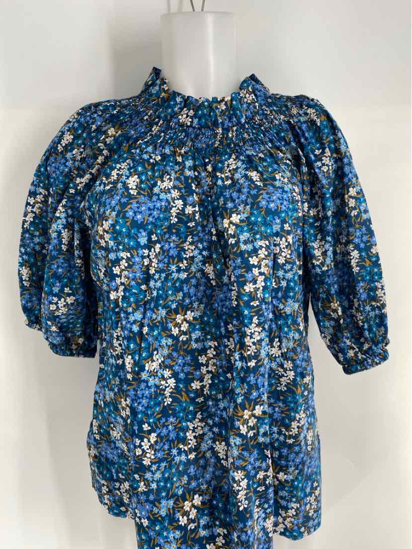 Size L J Crew Blue Shirt
