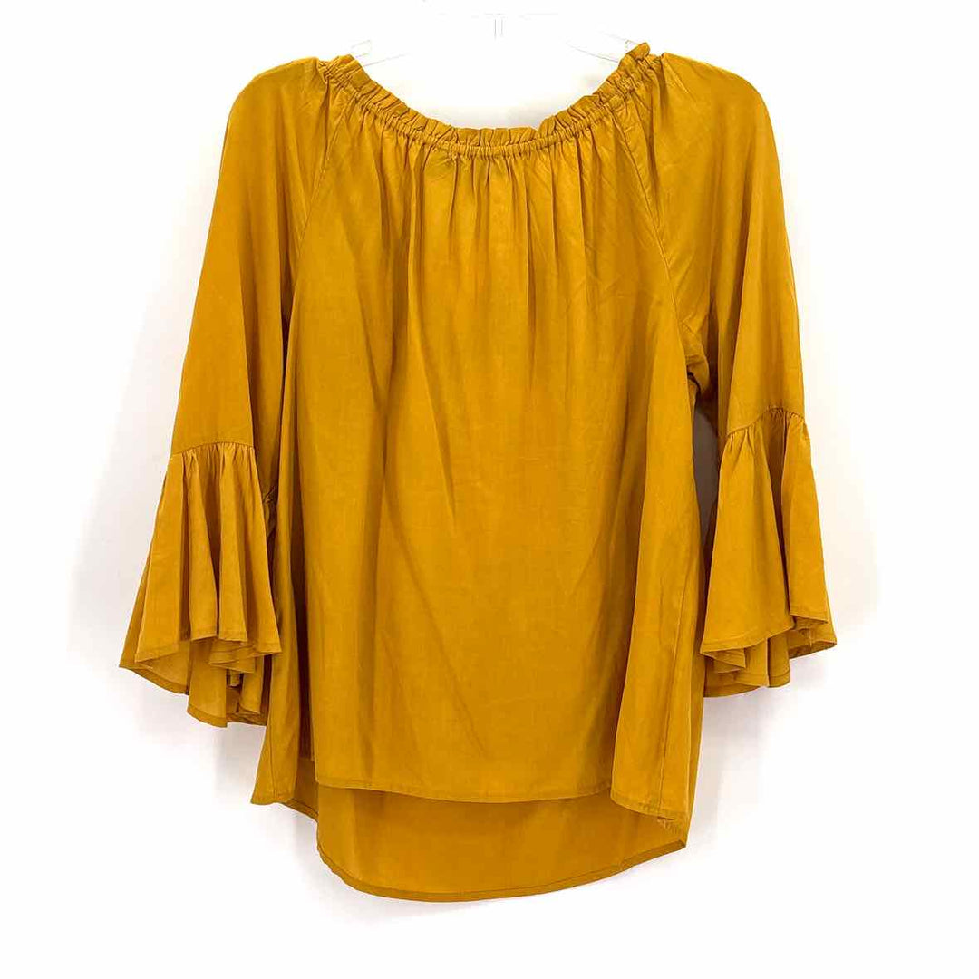 Size S BLUE RAIN Mustard Shirt
