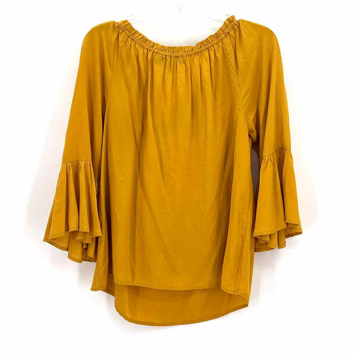Size S BLUE RAIN Mustard Shirt