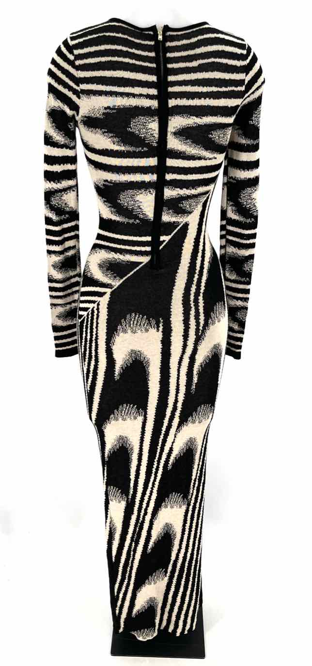 Size XS COMMENSE Black/White Dress