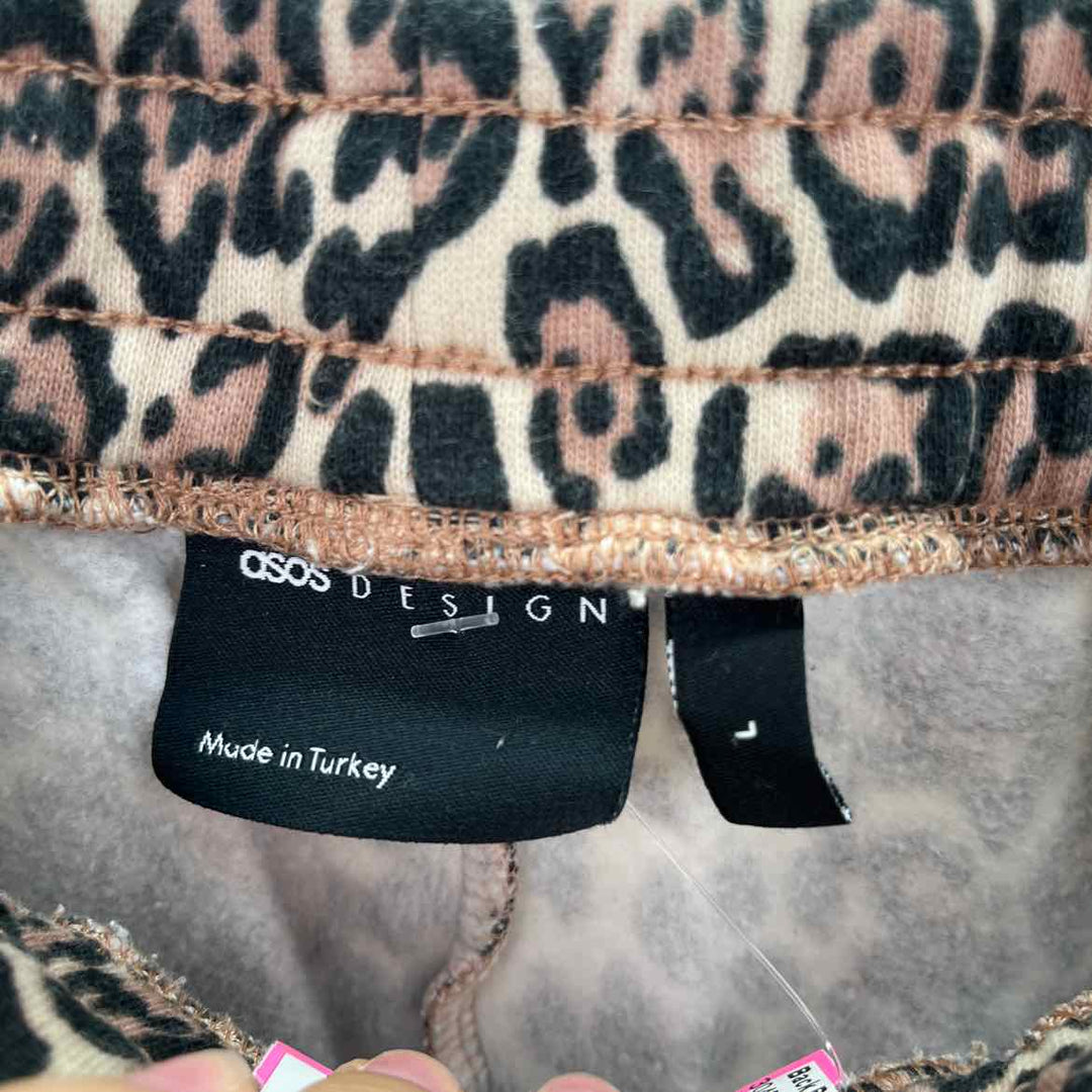 Size L Asos Brown Print Pants
