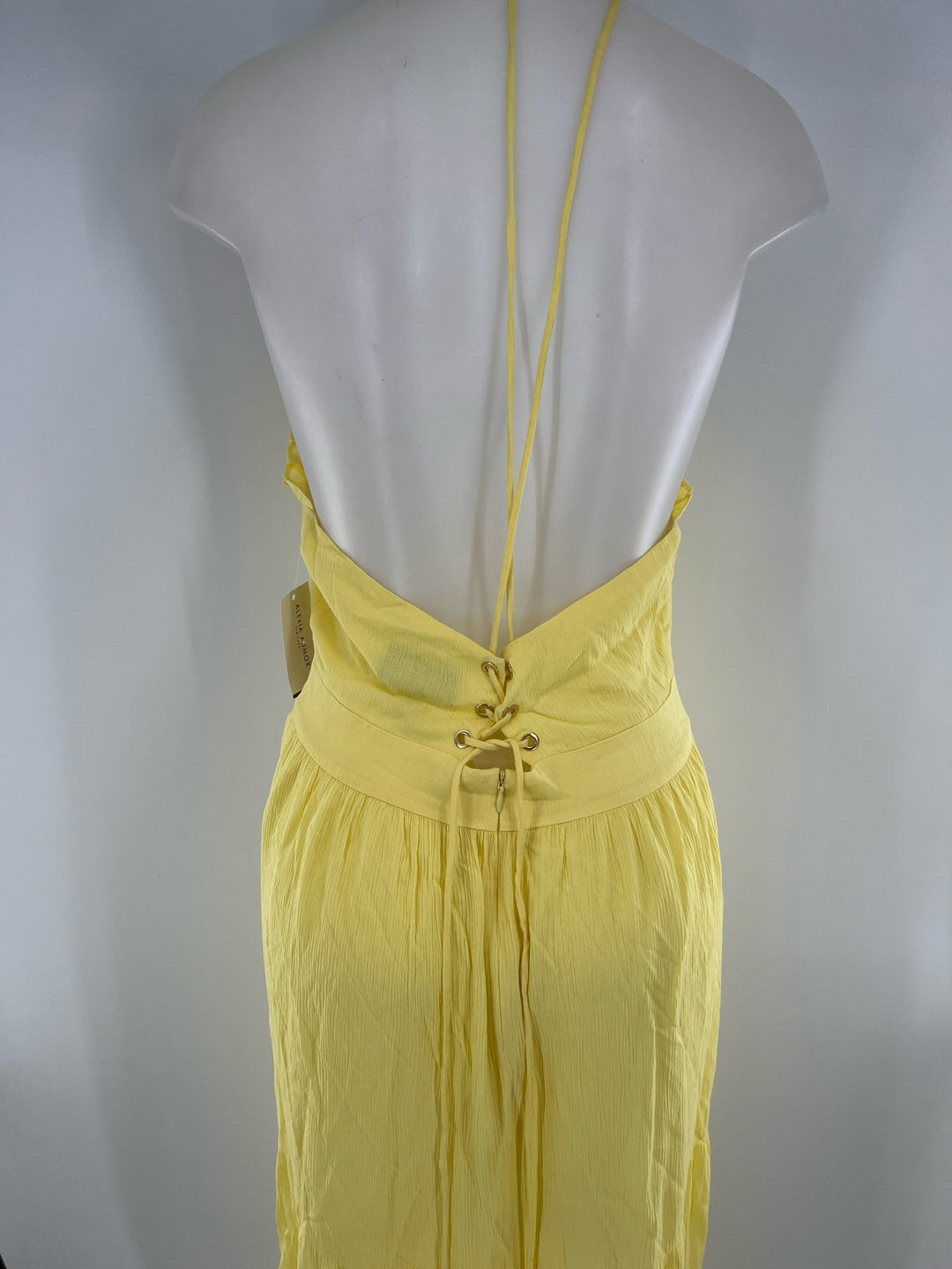Size 10 ALEXIA ADMOR Yellow Dress