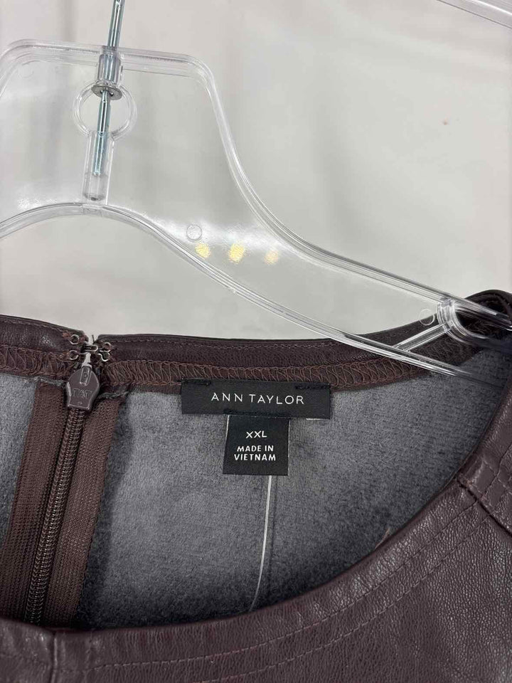 Size XXL Ann Taylor Burgundy Shirt
