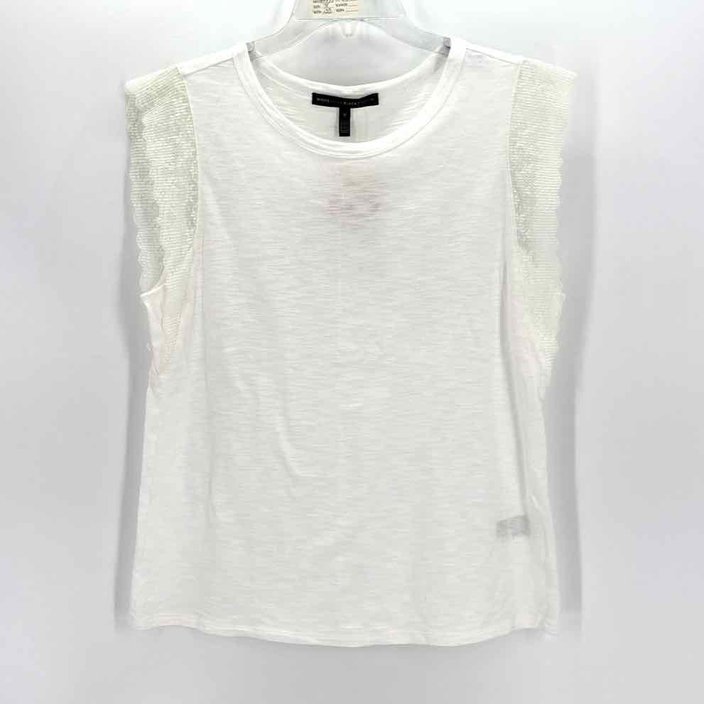 Size M White House Black Market Ivory Shirt
