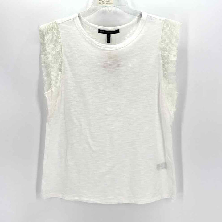 Size M White House Black Market Ivory Shirt