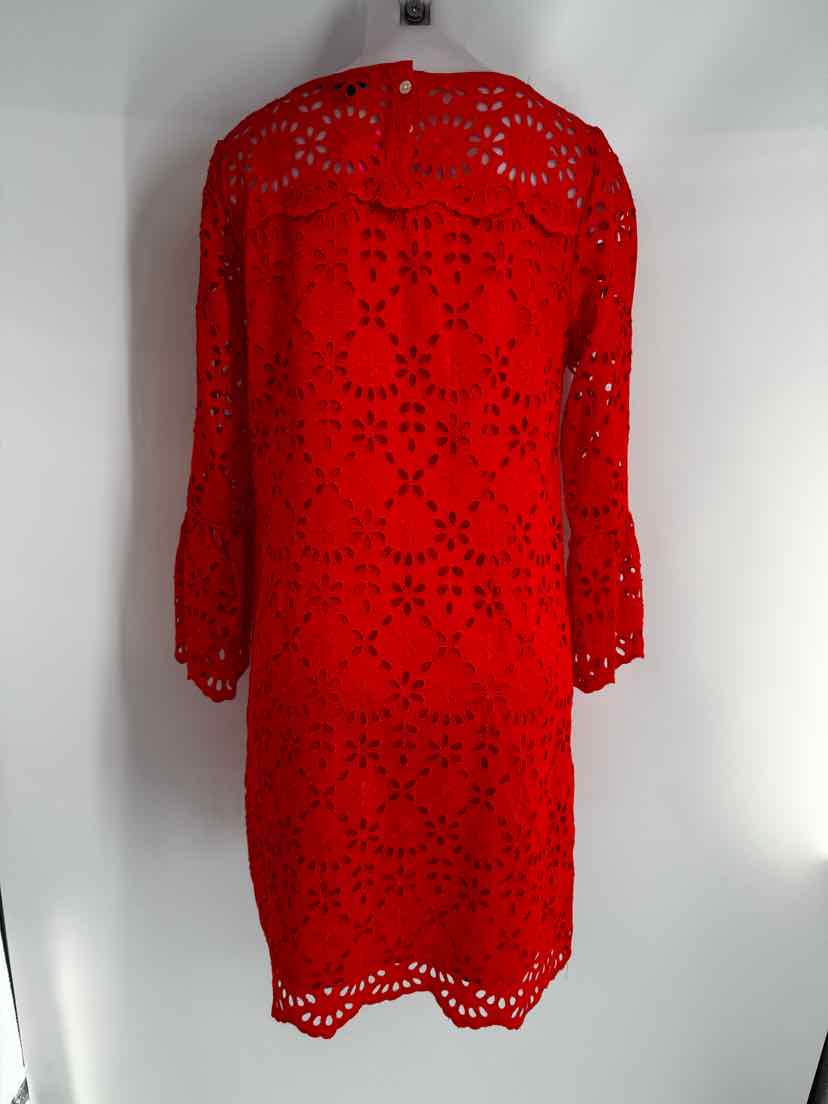 Size 8 J Crew Red Dress