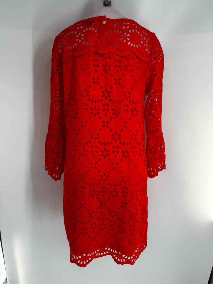 Size 8 J Crew Red Dress