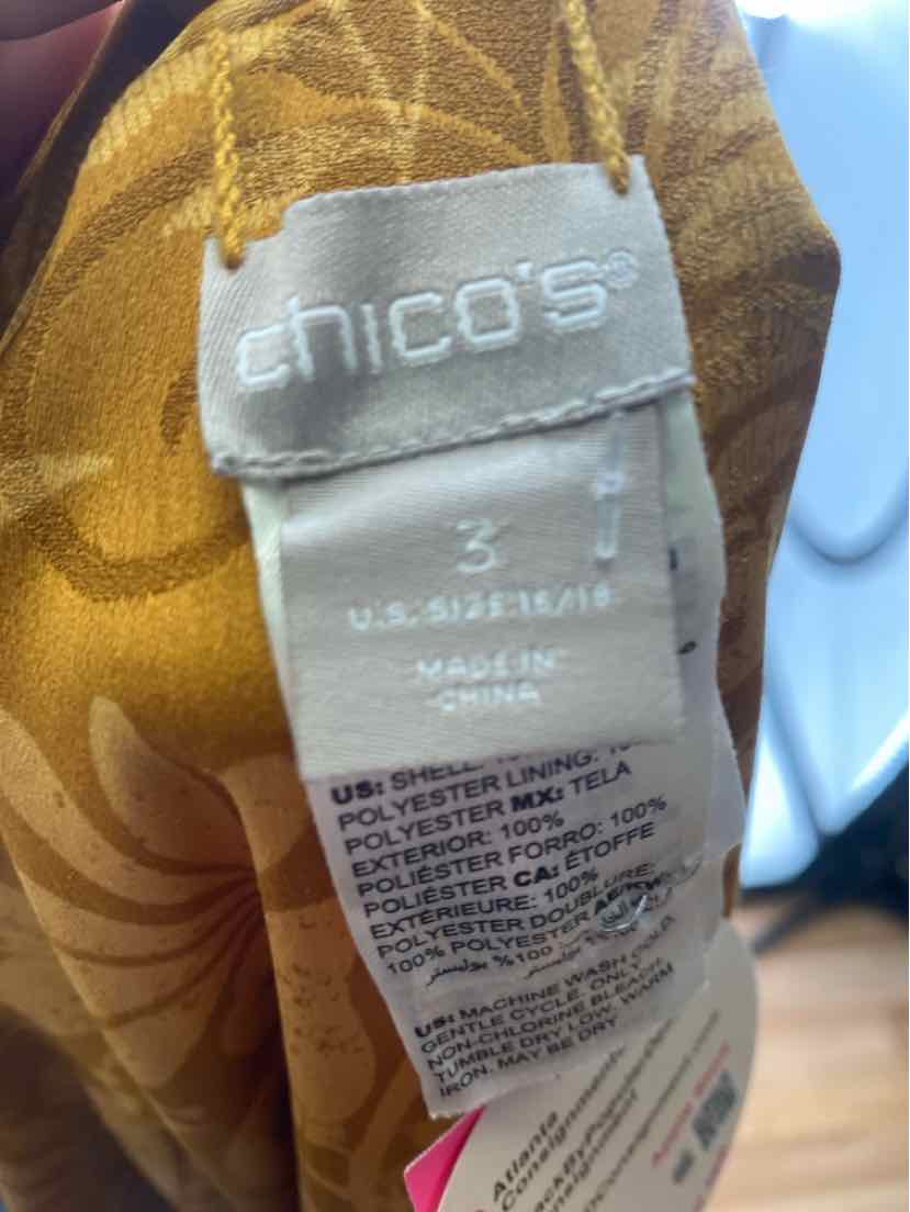 Size XL Chico's Multi-Color Cardigan