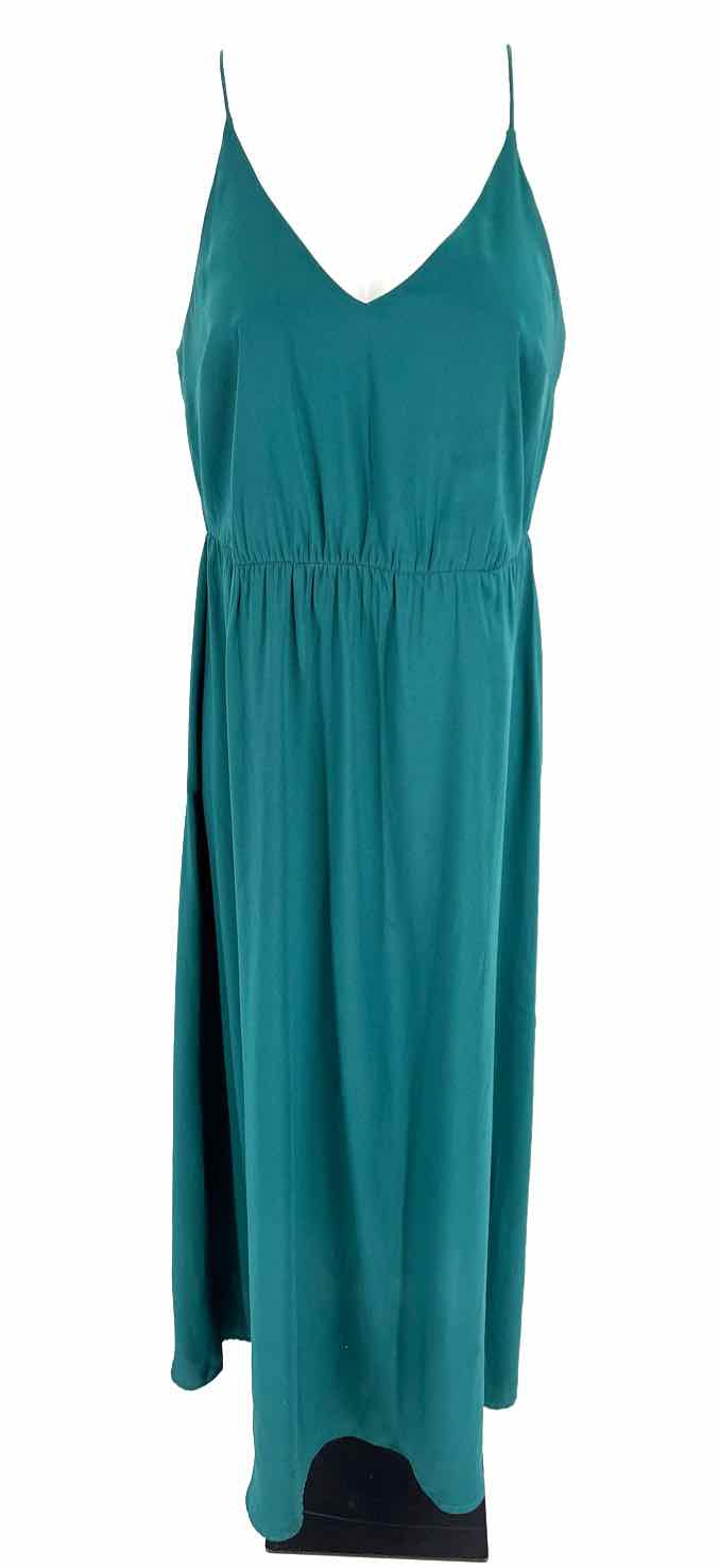 Size 6 LOFT Green Dress