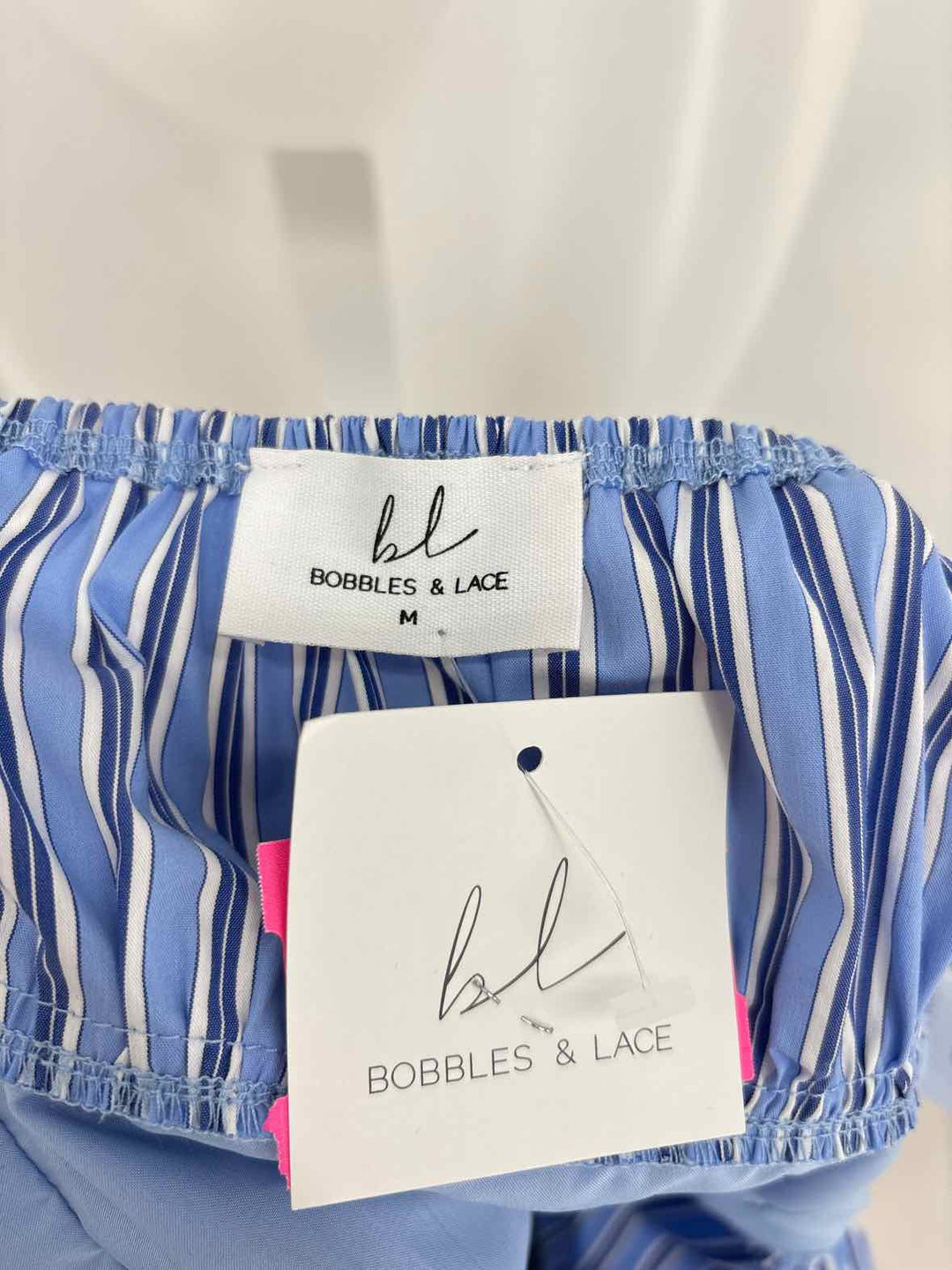 Size M Blue Print Shirt