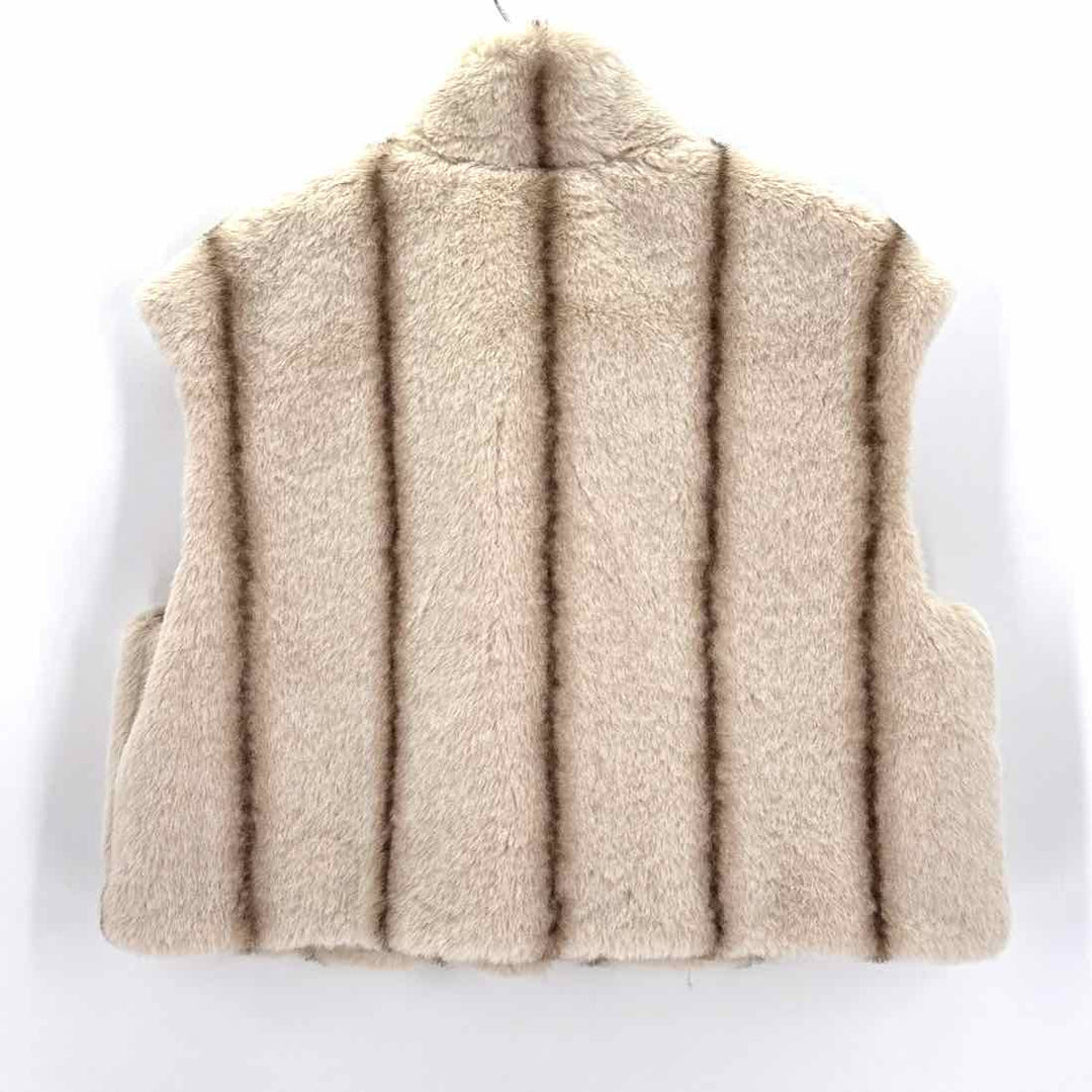 Size M White House Black Market Tan Vest