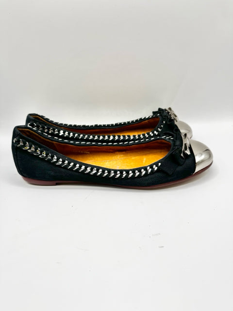 Shoe Size 8 Black Suede Flats