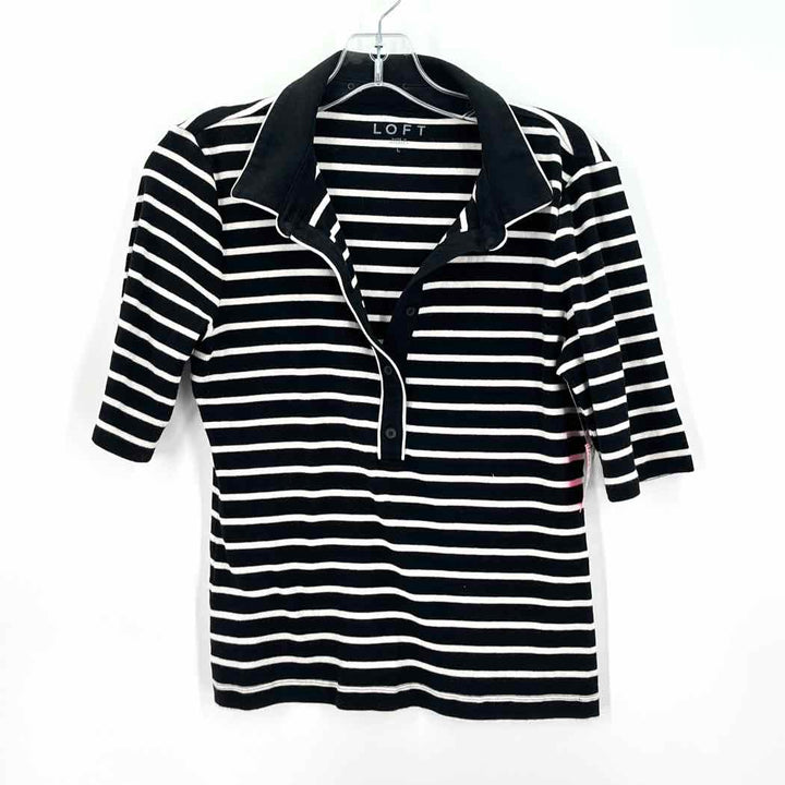 Size L LOFT Black Shirt