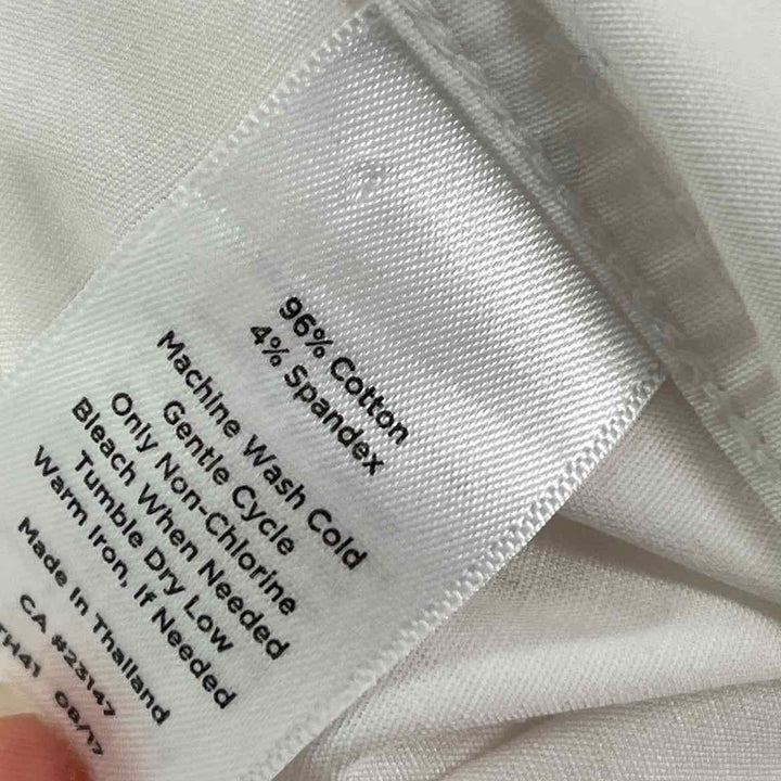 Size 18 Talbots White Cotton Shirt
