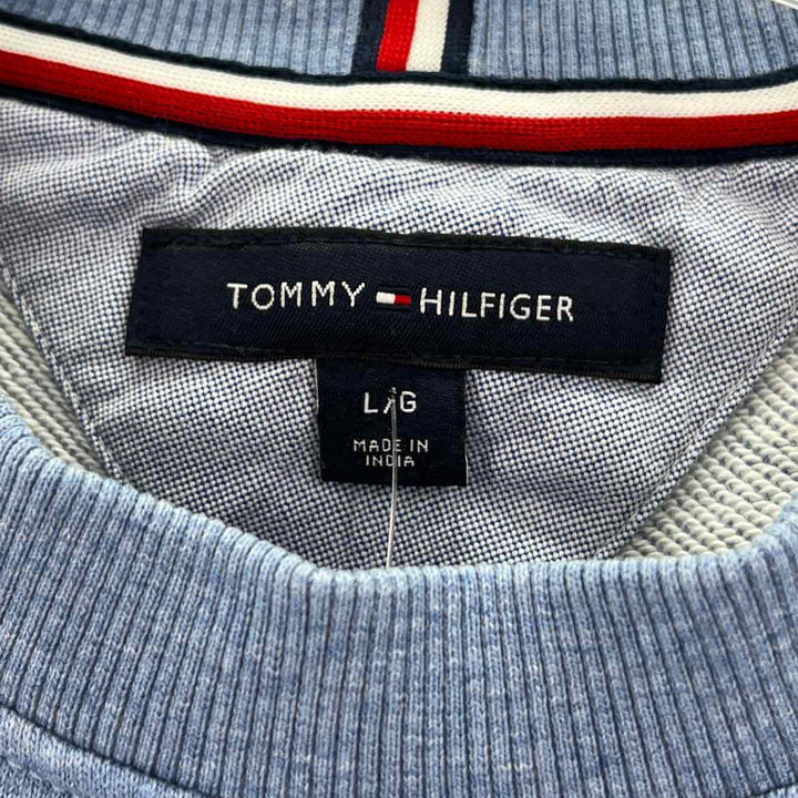 Size L TOMMY HILFIGER Blue Shirt