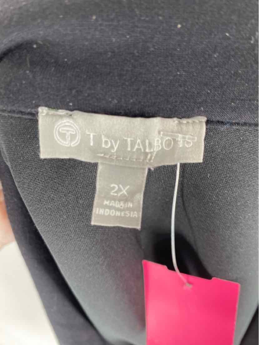 Size 2X Talbots Black Shirt