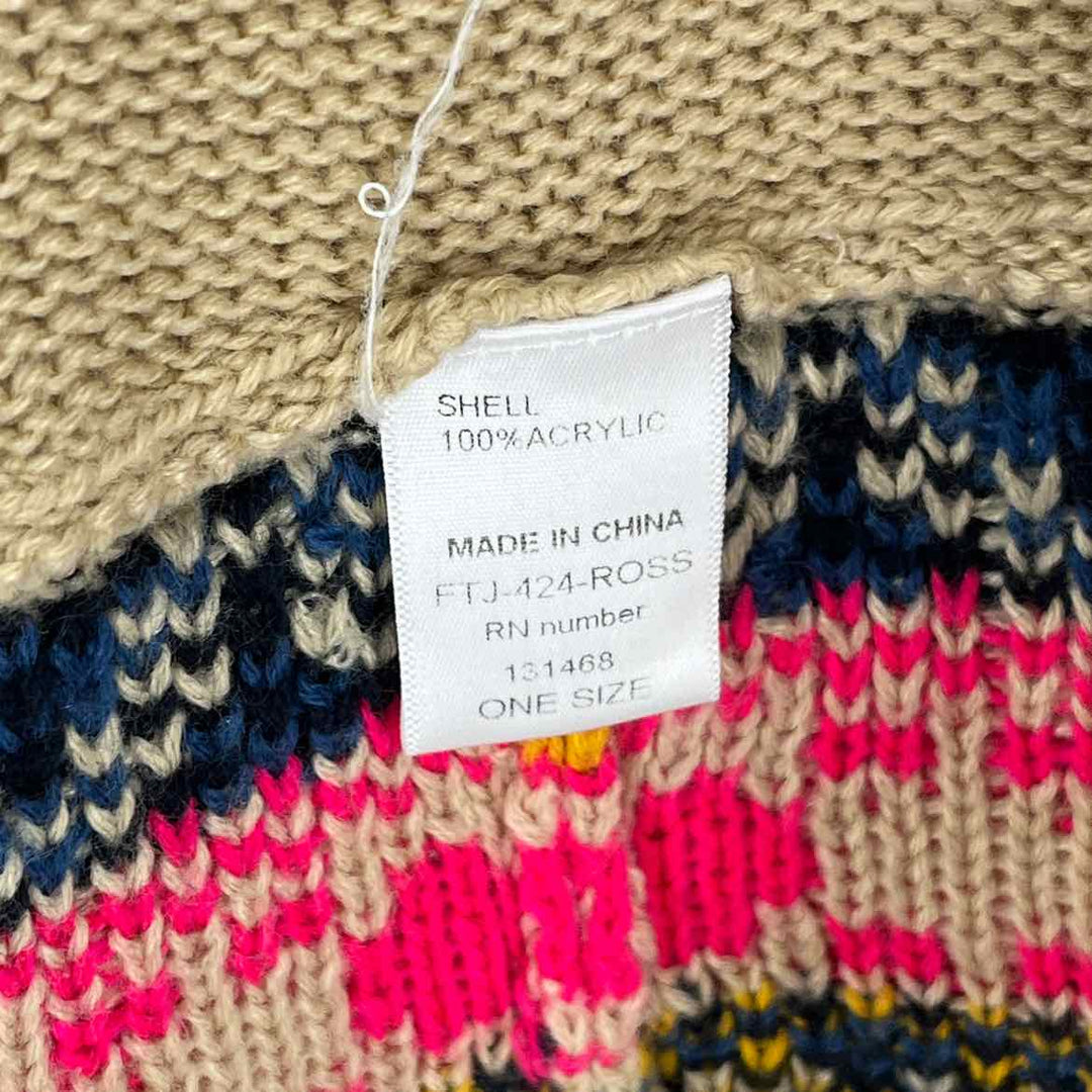 Size One Size FATE Tan Sweater