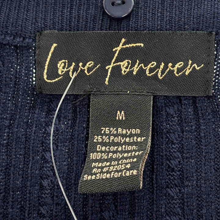 Size M Navy Knit Sweater