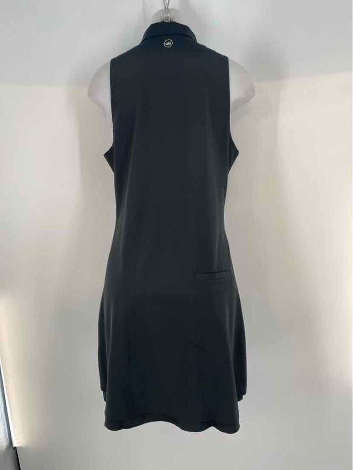 Size L Peter Millar Black Dress
