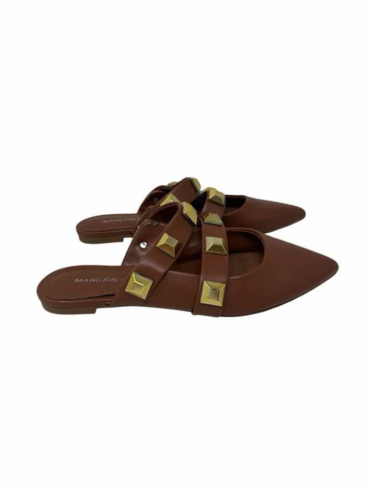 Shoe Size 7 MARC FISHER Tan Flats