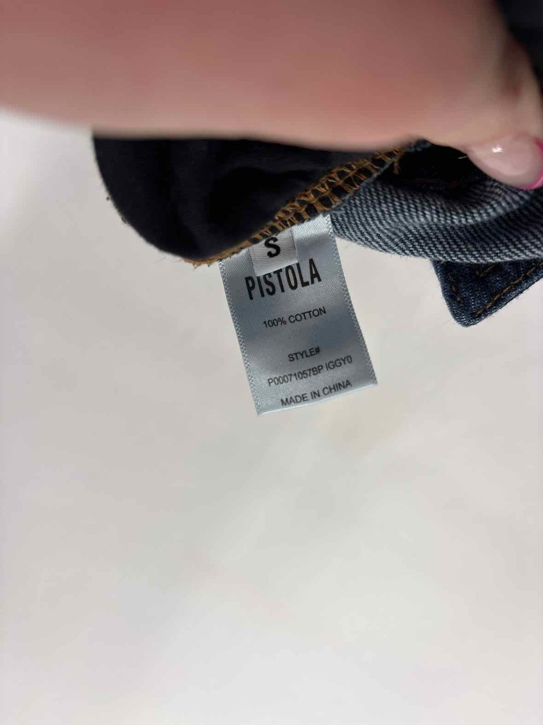 Size S Pistola Denim Romper