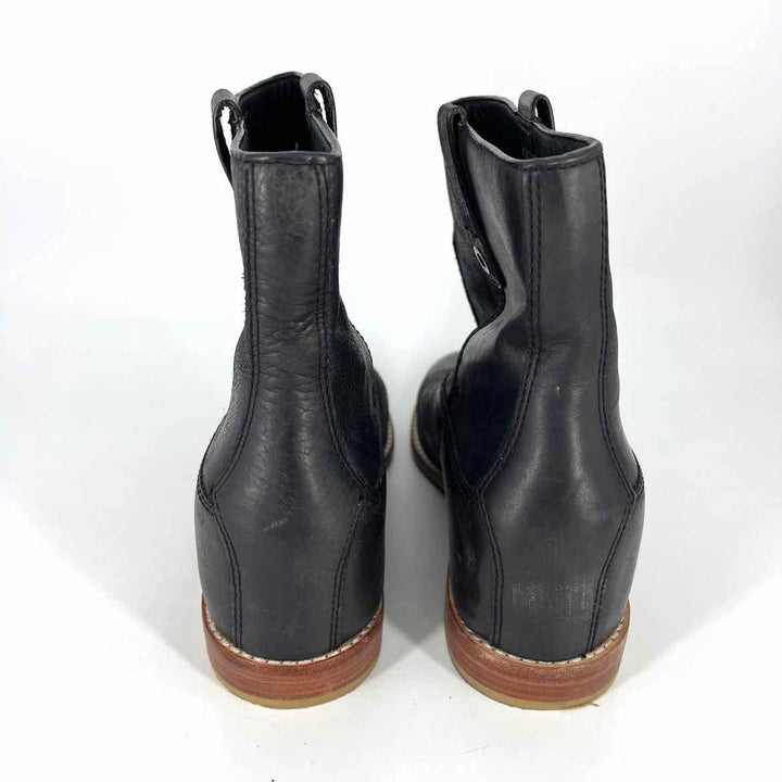 Shoe Size 10 Cole Haan Black Leather Boots
