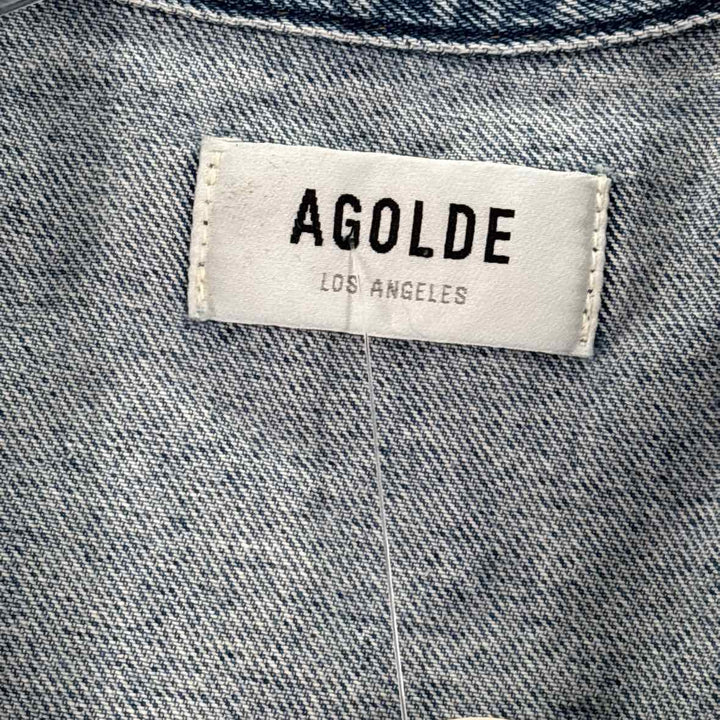 Size XL AGOLDE Blue Denim Vest