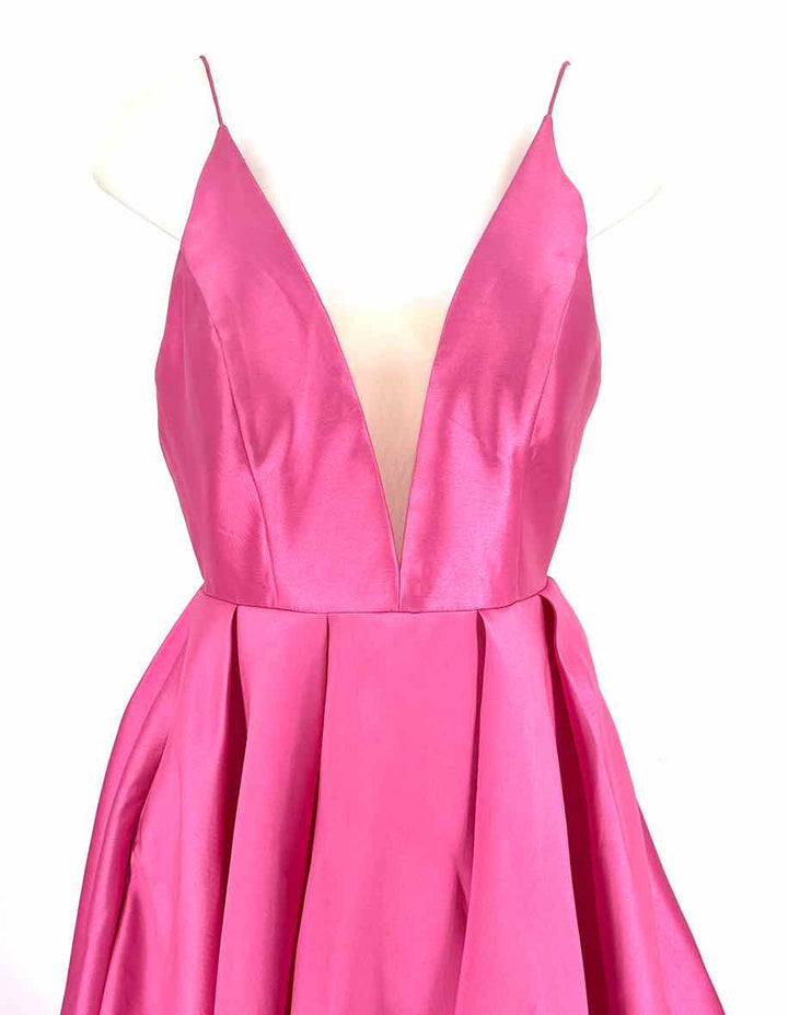 Size 10 Pink Satin Dress
