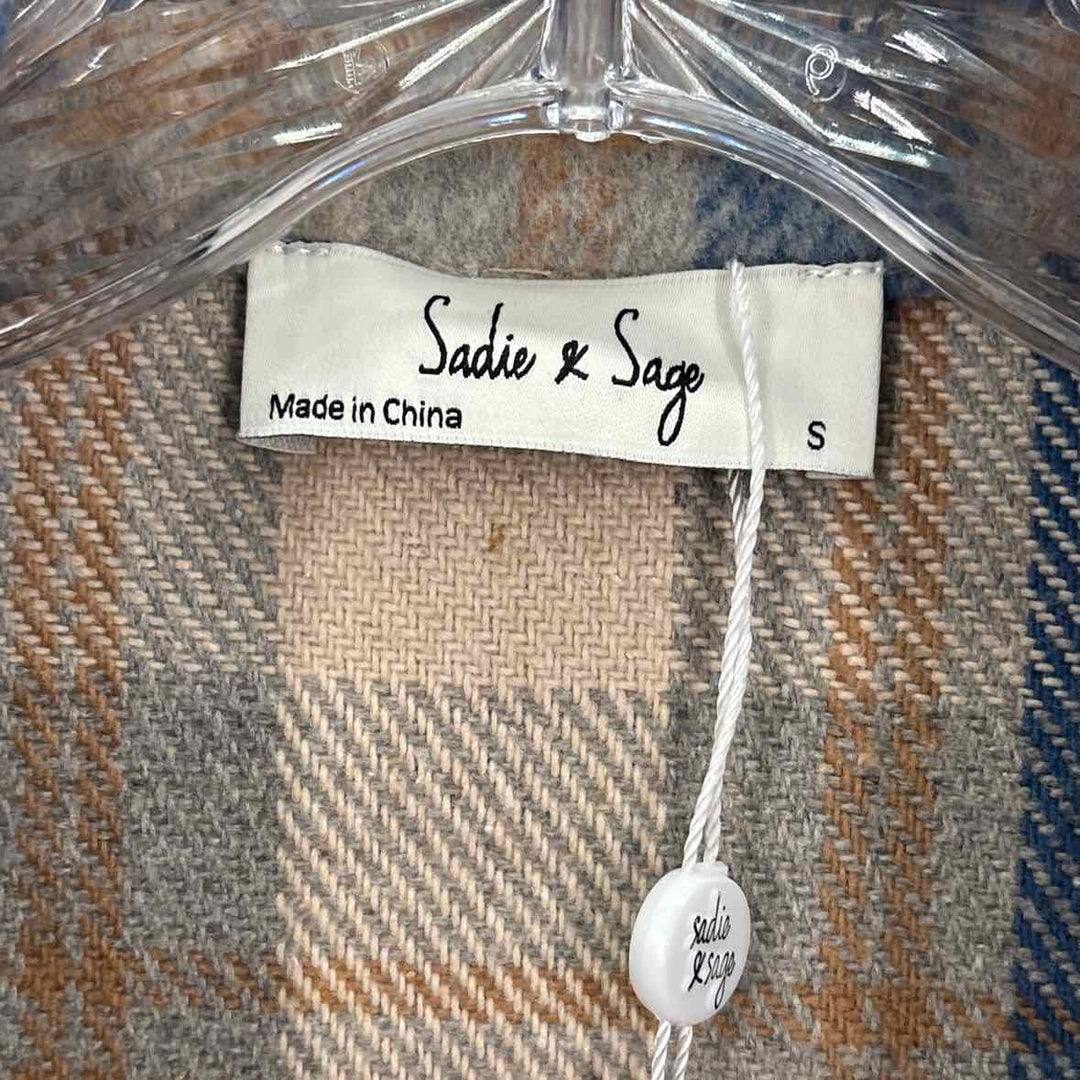 Size S TAN PRINT Jacket