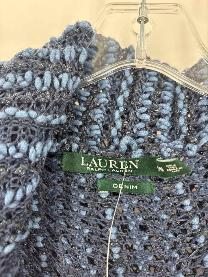 Size M LAUREN RALPH LAUREN Navy Sweater