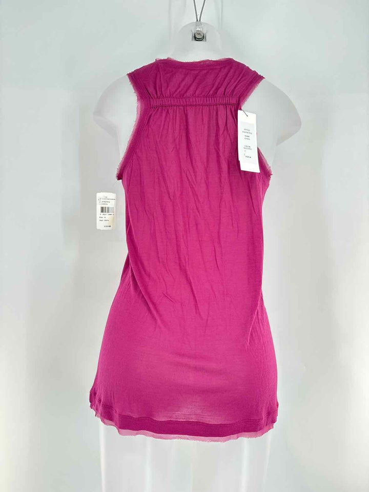 Size M DIANE VON FURSTENBERG Purple Shirt