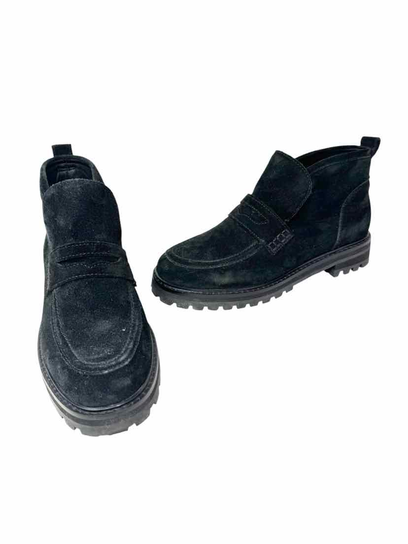 Shoe Size 8.5 MADEWELL Black Suede Boots