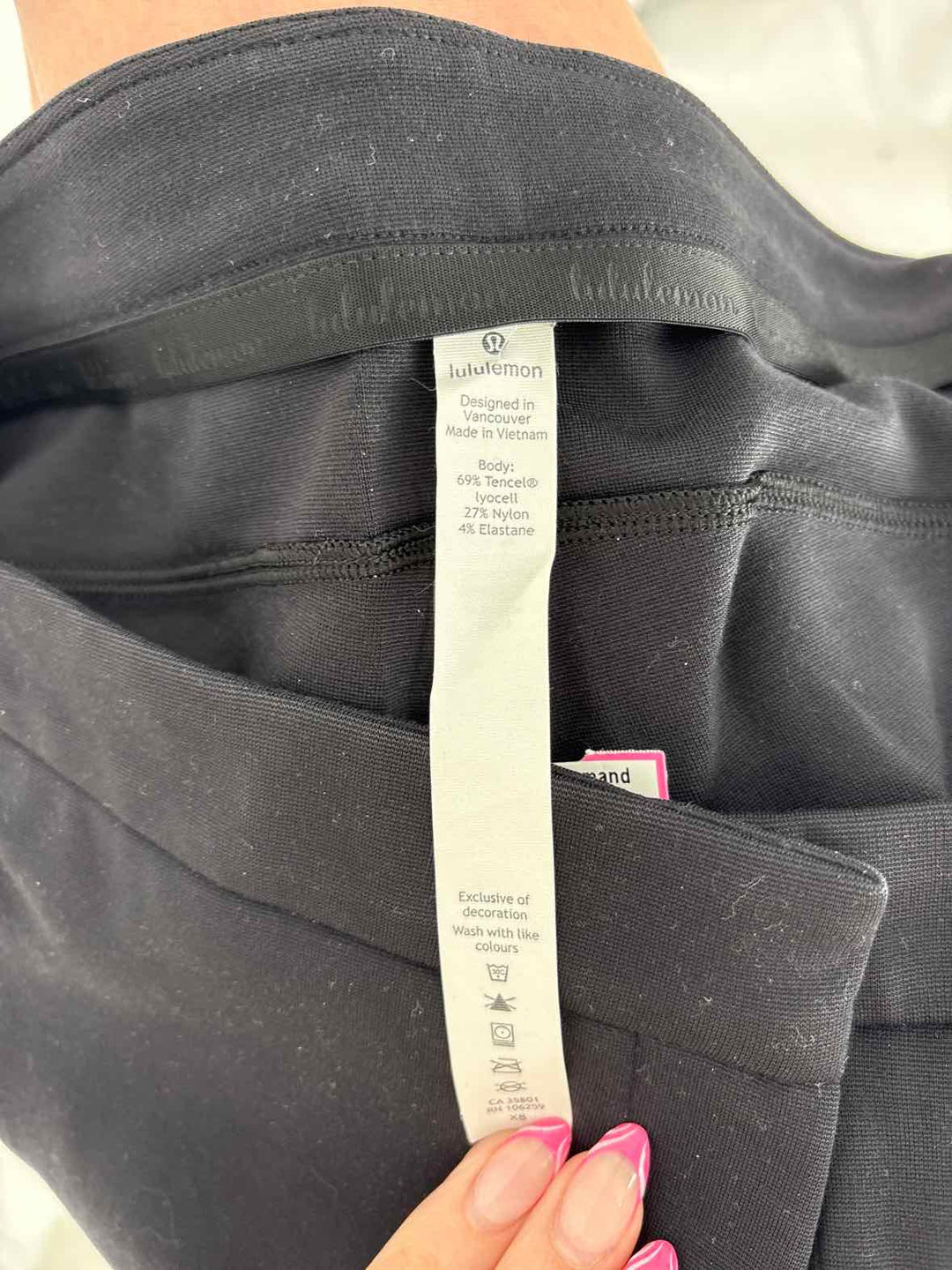 Size 6 Lululemon Black Pants