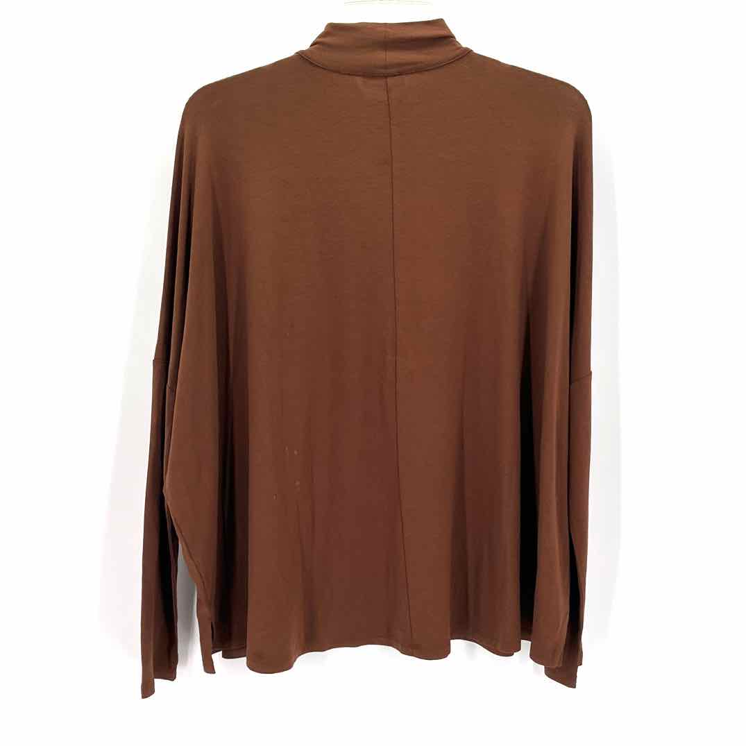 Size S J JILL Tan Cotton Shirt