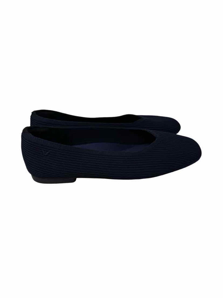 Shoe Size 38 VIVAIA Navy Knit Flats
