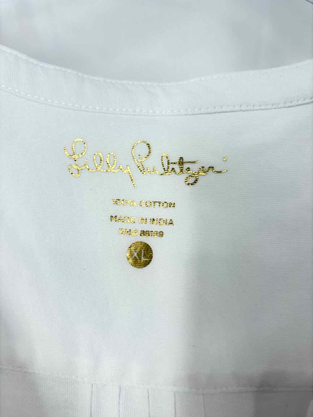 Size XL Lilly Pulitzer White Shirt
