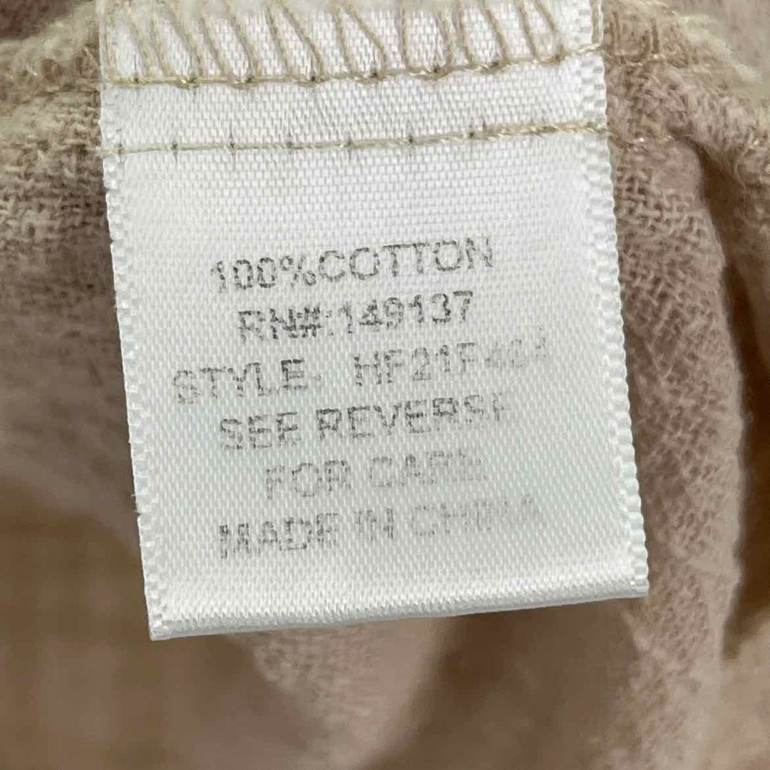 Size L Tan Shirt