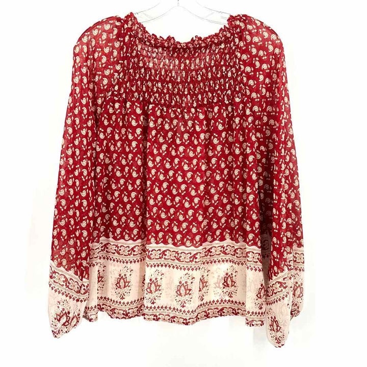 Size M FLYING TOMATO Red Shirt
