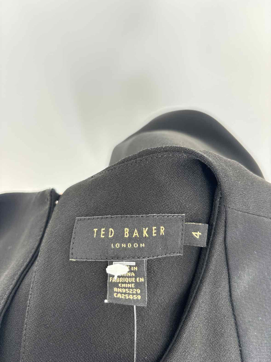 Size 4 TED BAKER Black Dress