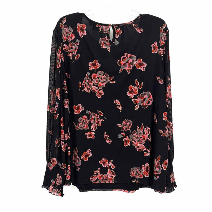 Size 2X Sanctuary Black Mesh Shirt