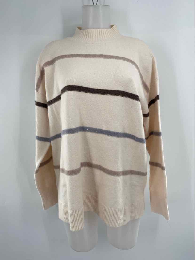 Size XL Chico's Ivory Sweater