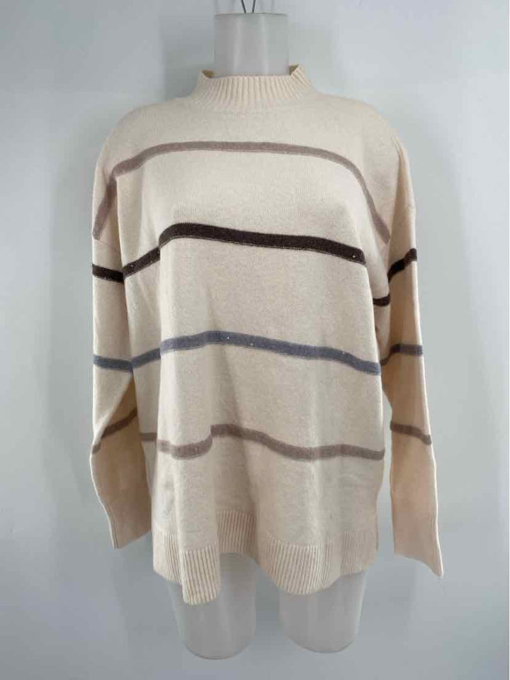 Size XL Chico's Ivory Sweater