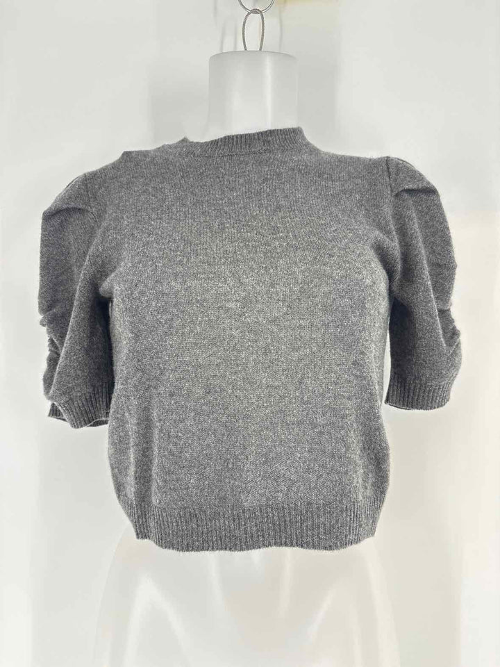 Size XS FRAME Gray Cashmere Sweater