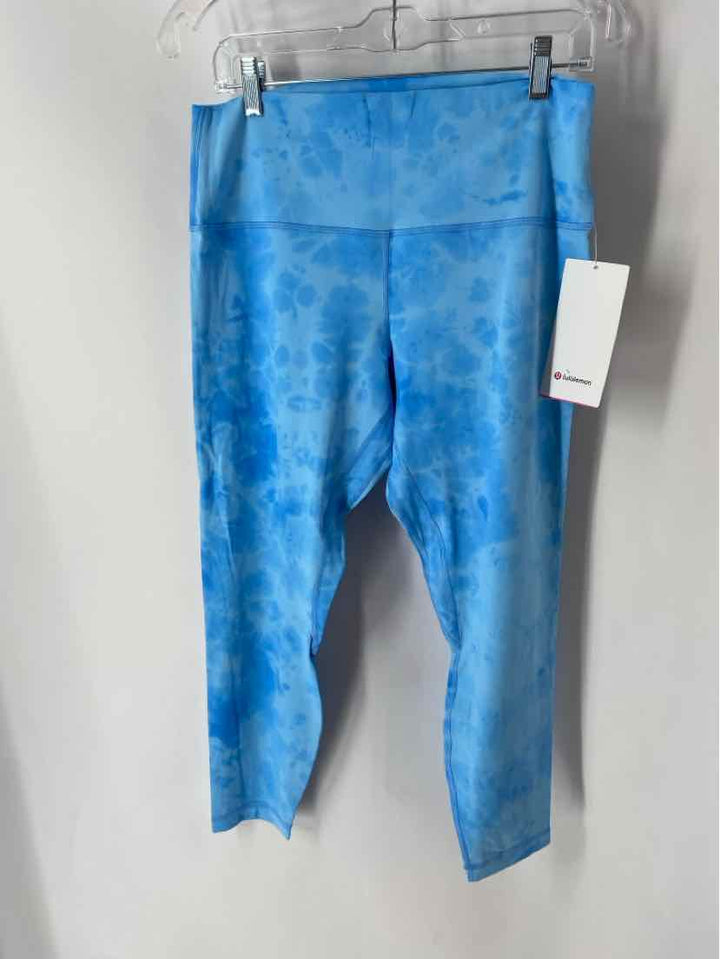 Size 14 Lululemon Blue Print Pants
