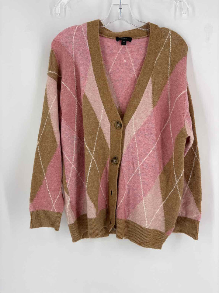 Size XS J Crew Pink Cardigan