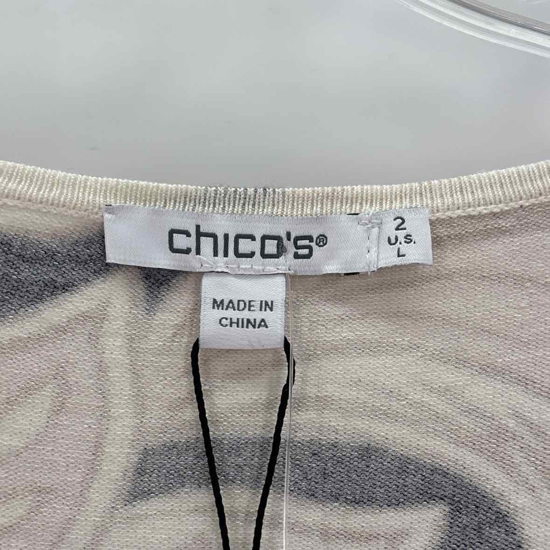 Size L Chico's Black Sweater