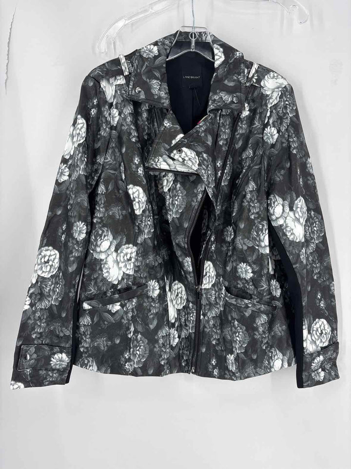 Size 14/16 LANE BRYANT Black/White Jacket